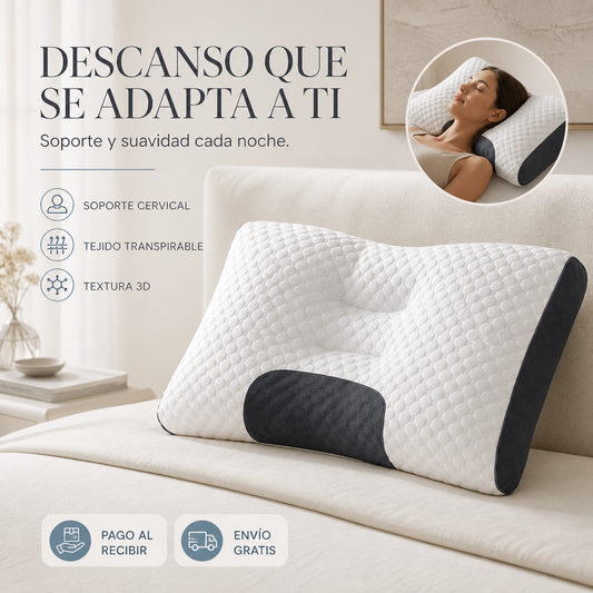 Almohada ergonómica 3D - portada