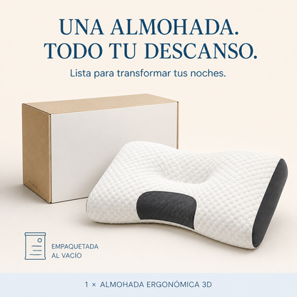 Almohada ergonómica 3D - contenido