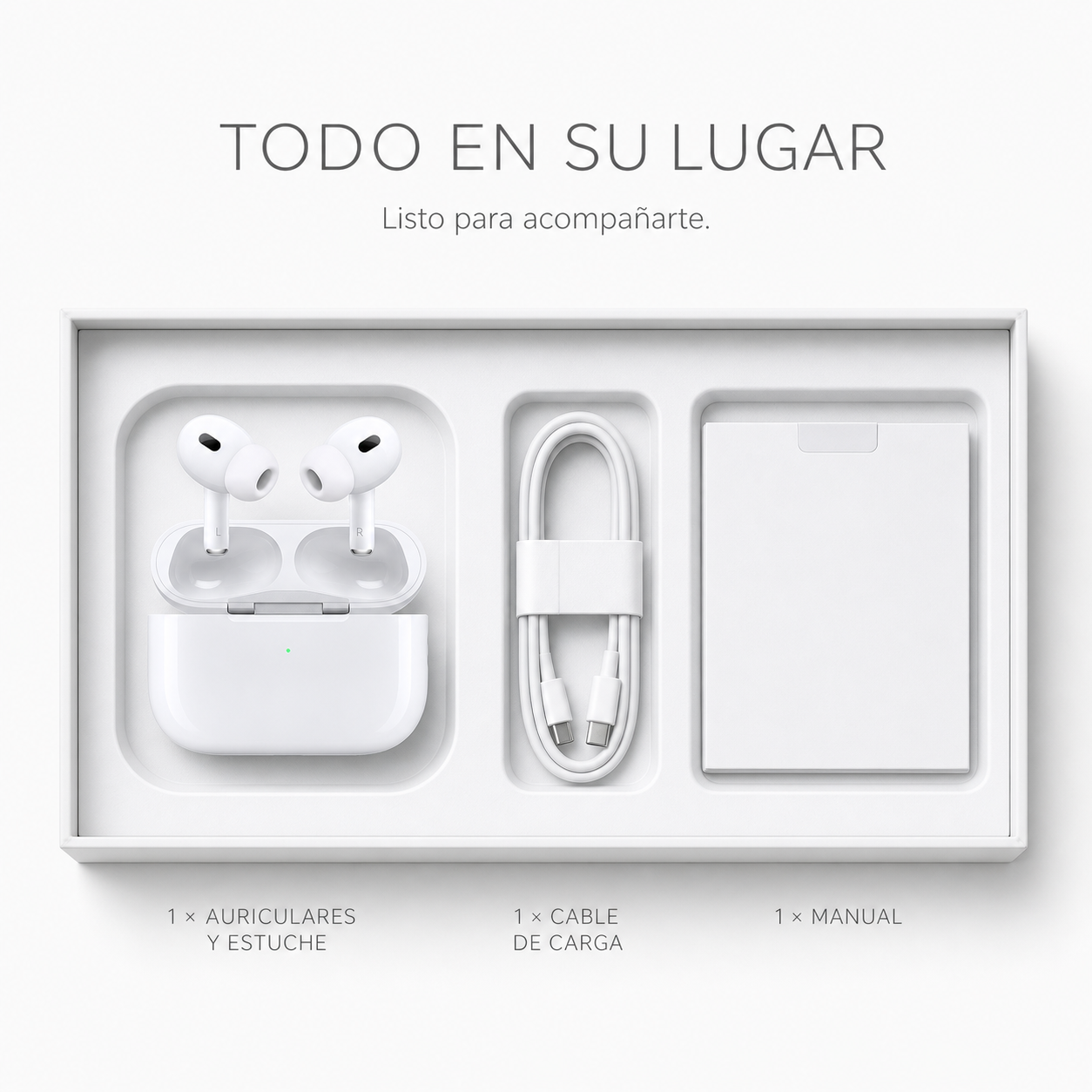 Auriculares inalámbricos - contenido