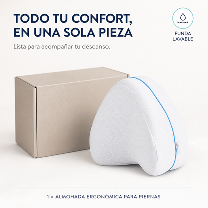Almohada ergonómica para piernas - contenido
