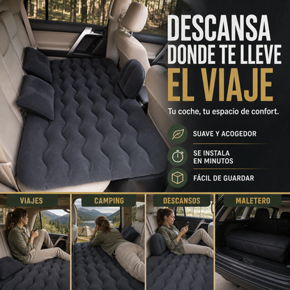 Colchón inflable para coche - usos