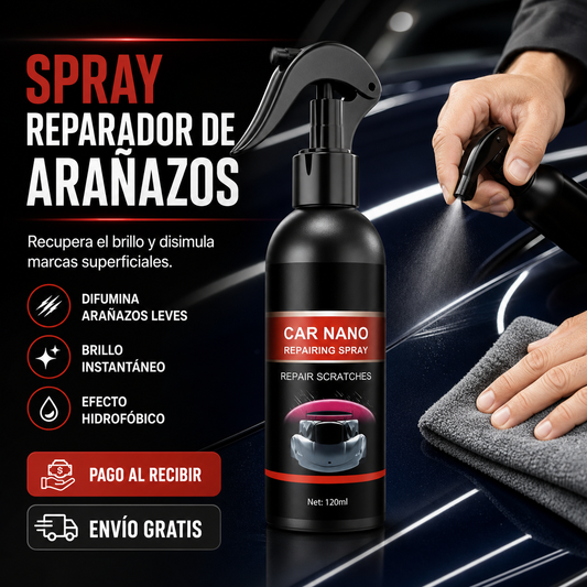 Spray reparador de arañazos 120 ml - beneficios principales